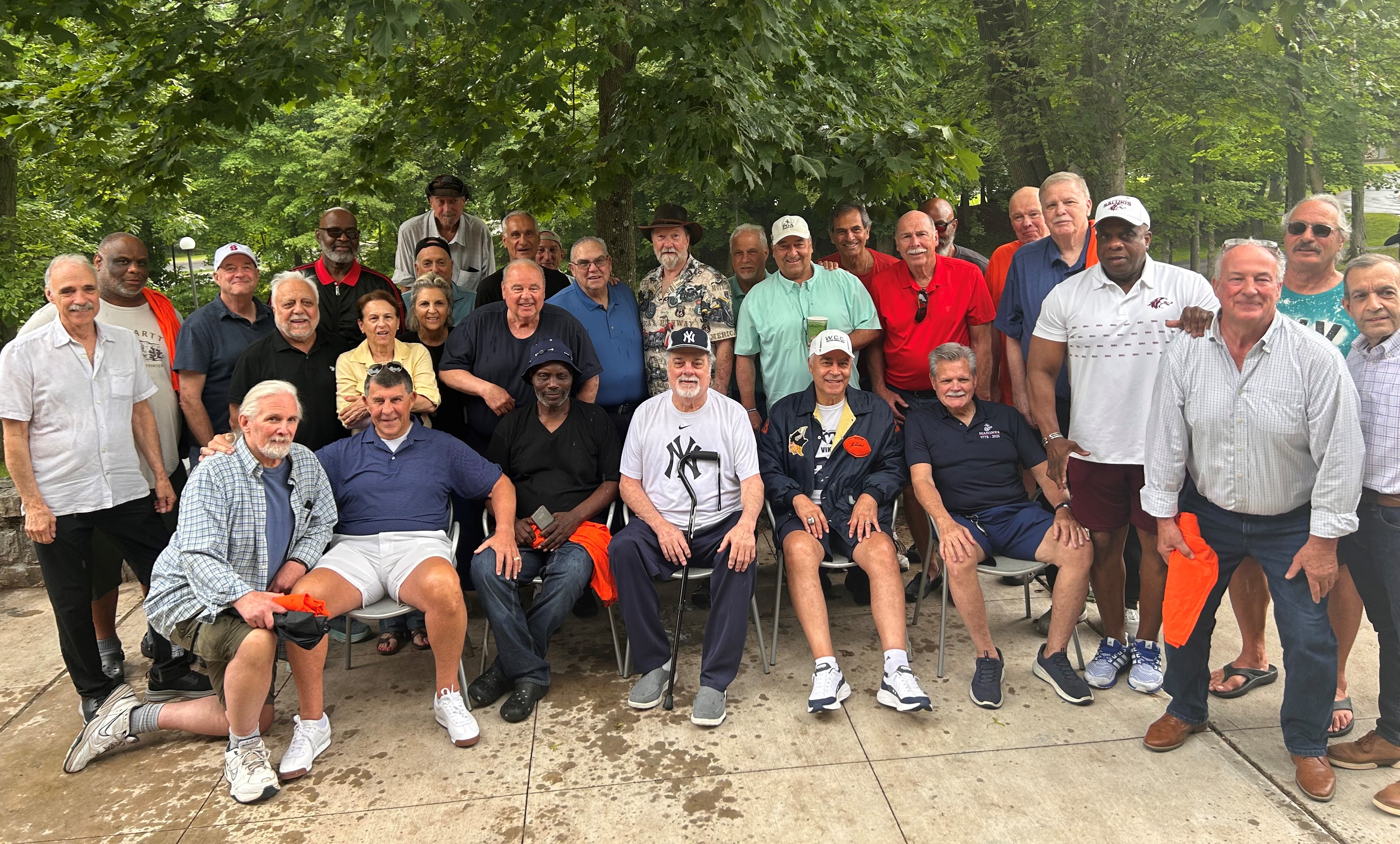 group photo of WCC sports alumni